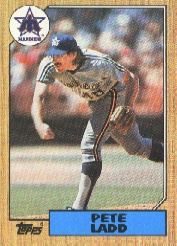 1987 Topps Baseball Cards      572     Pete Ladd